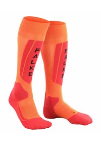 FALKE EXPERT - Kniekousen - flash orange