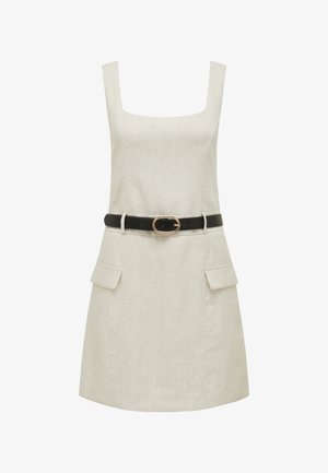 Forever New CHARLIE BELTED MINI - Etuikjole - natural