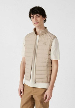 SLEEVELESS ARAFO - Smanicato - beige