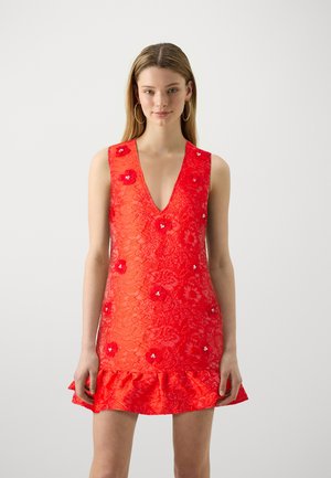 SWEET CHERRY DRESS - Cocktail φόρεμα / Φόρεμα για πάρτι - red