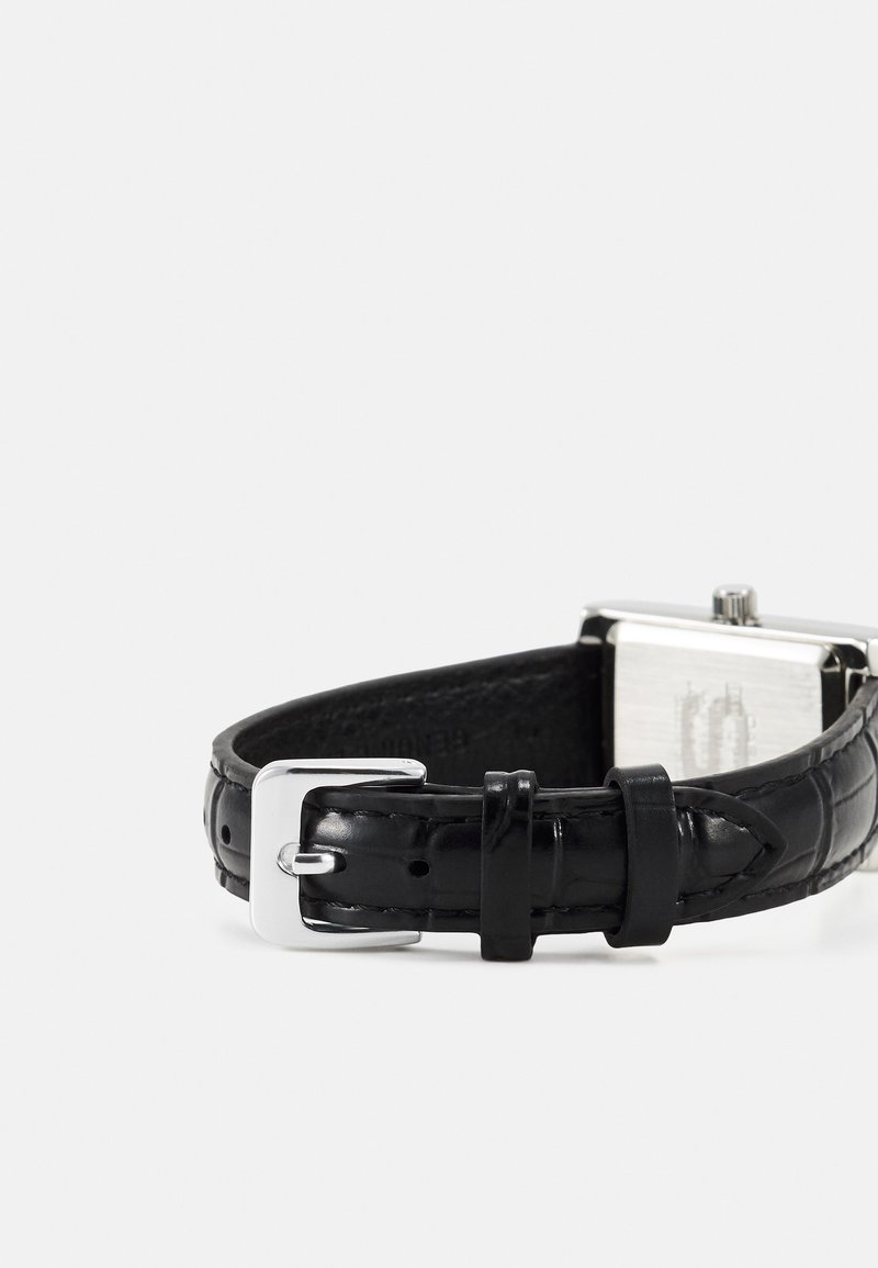 Baume & Mercier Clifton / Orologio Uomo / Quadrante Argentato Con Finitura Satinata Soleil Cassa Acciaio Cinturino Alligatore Nero