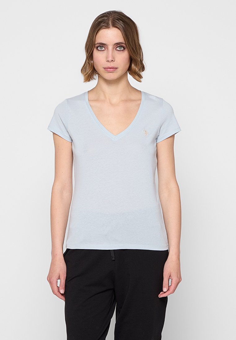 U.S. Polo Assn. T-shirt basic lichtblauw