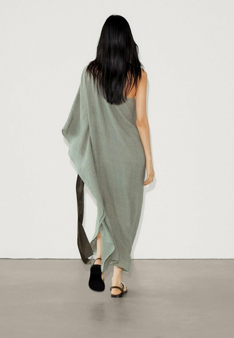 slim fit dress slacks MASSIMO DUTTI. Long green dress T.40 – Hibuy market main image 1