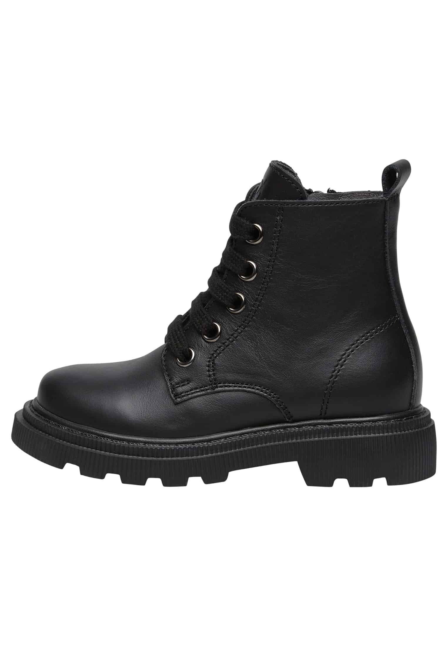 Bottines Naturino En Cuir Doublé Laine - Tige Velours, Semelle Caoutchouc Antidérapante, Fermeture Scratch, Chaudes Et Confortables - 11