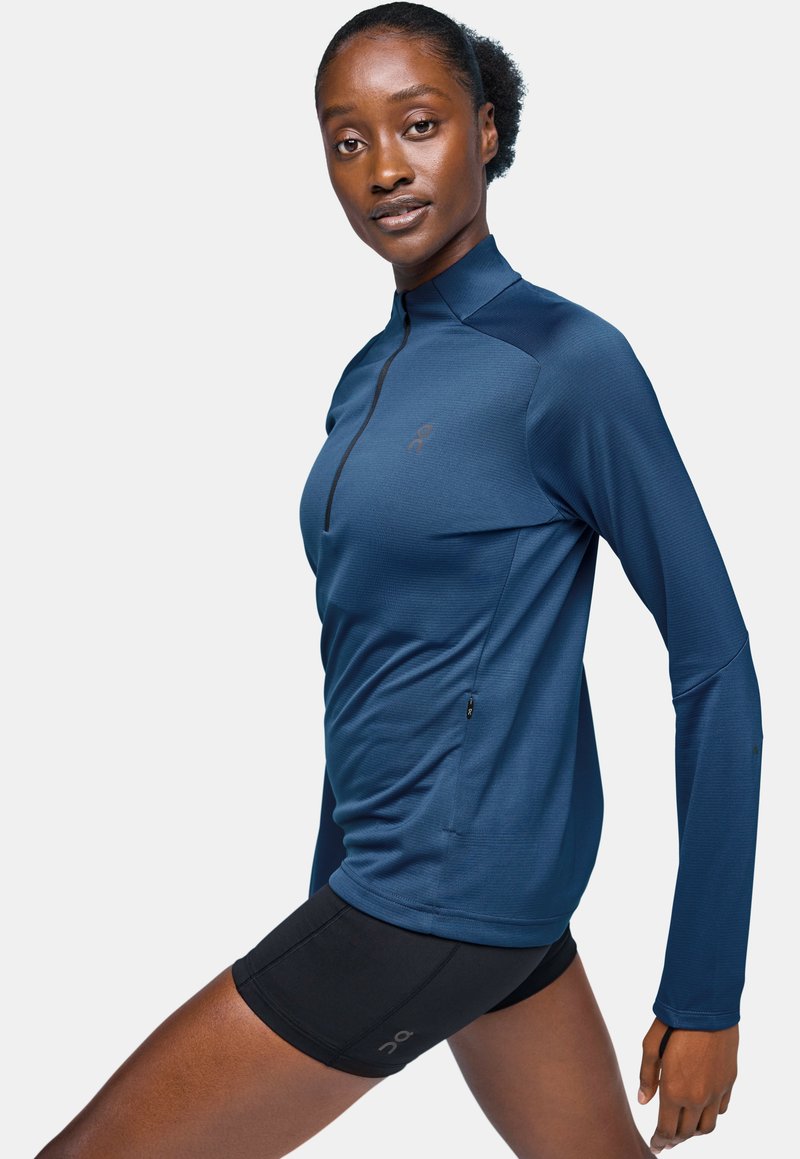 On CLIMATE - Long sleeved top - denim