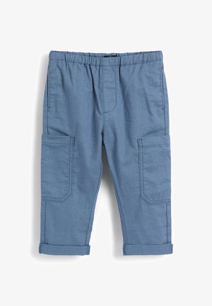 SIDE POCKET - Teplákové kalhoty - blue