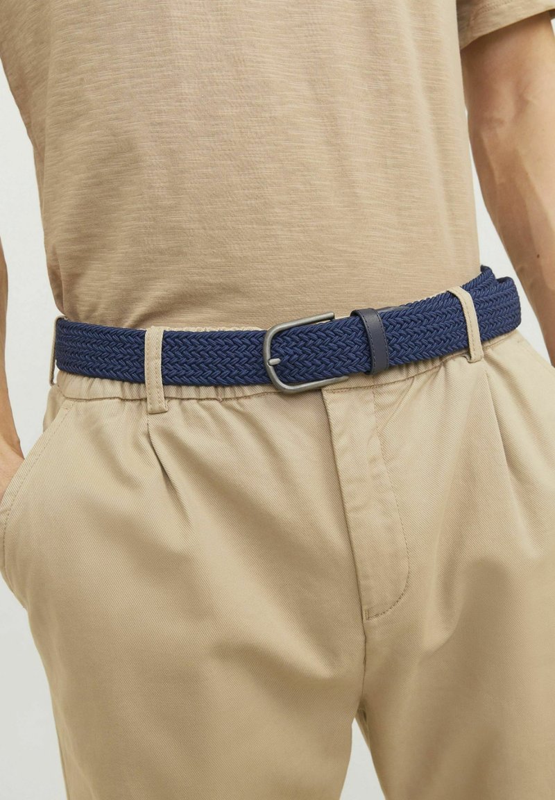 Ceinture En Cuir Jones Pour Femme - Taille 85 - Style Décontracté Brun - Fermeture Boucle Métal