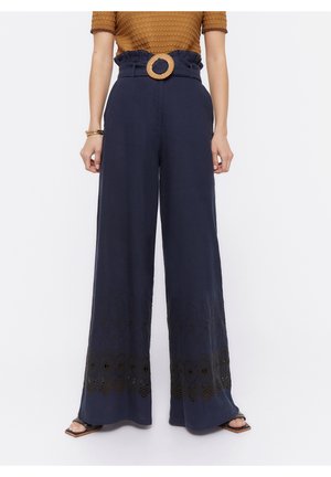 Broek - dark blue