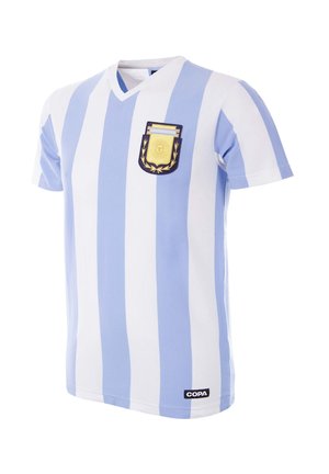 COPA Football ARGENTINA V-NECK - Camiseta estampada - white