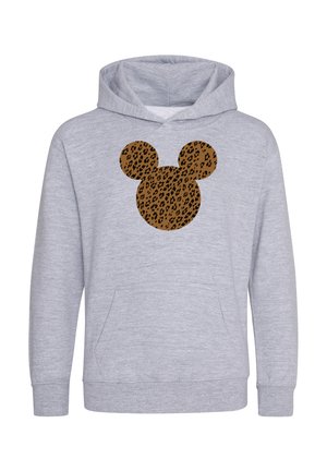 MICKEY CLASSIC CHEETAH MOUSE - Sweat à capuche - heather grey