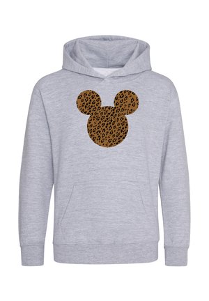 MICKEY CLASSIC CHEETAH MOUSE - Kapuzenpullover - heather grey