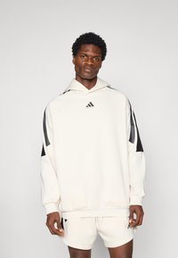 adidas Performance HOODY - Hanorac - chalk white