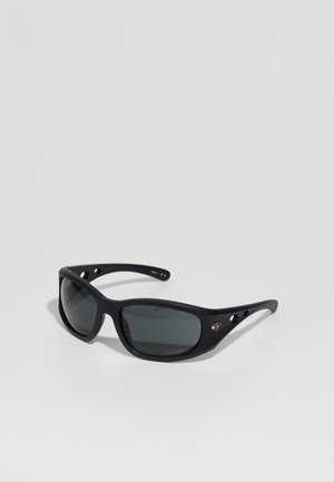 UNISEX - Napszemüvegek - black matte / dark grey