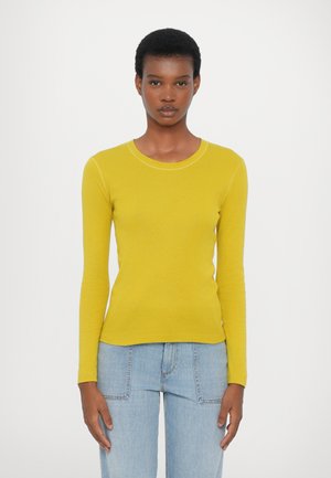 CLOSED CREW NECK LONG SLEEVE - Long sleeved top - golden yellow