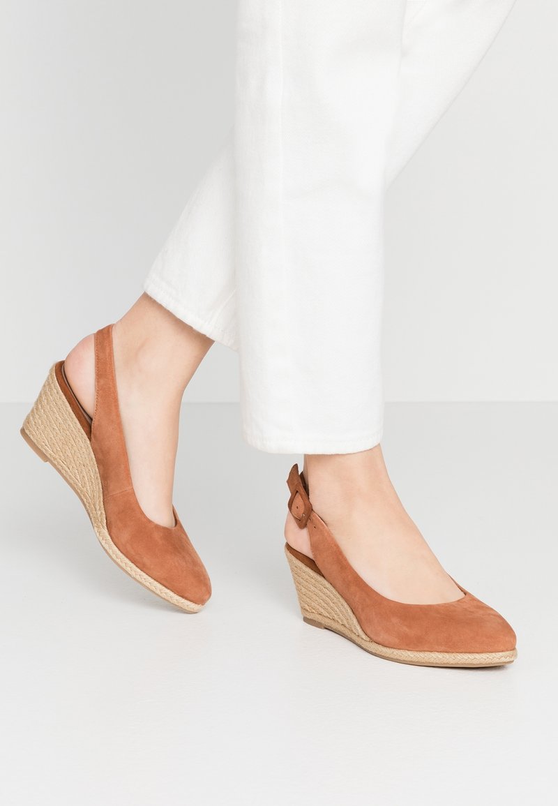 Tamaris Escarpins compensés - cognac