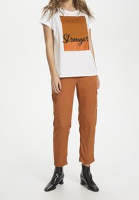 Saint Tropez Triko s potiskem - white