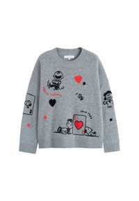 Niet geselecteerd, grey marl