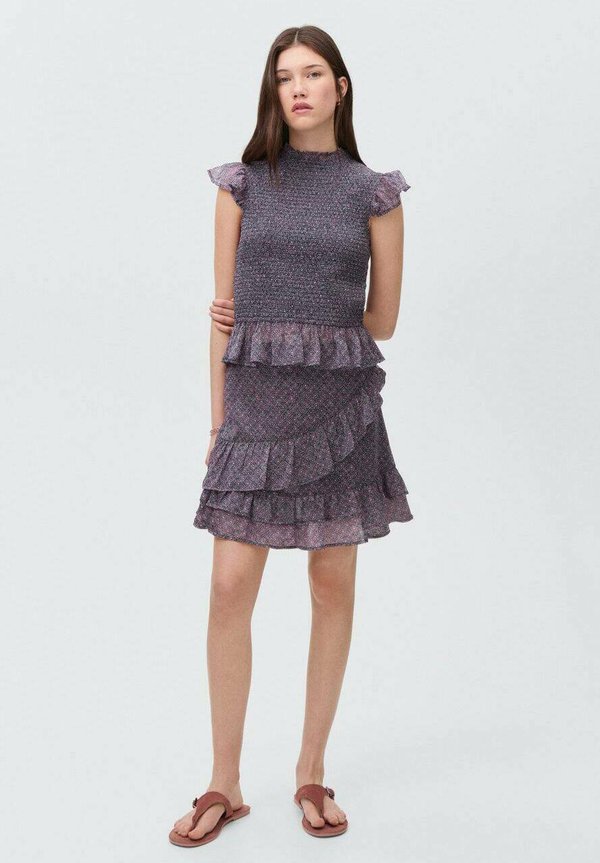 LIRIOT - Bluse - donkermarine