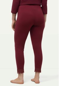 Ulla Popken 7/8 - Legging (type pantalon) - berry