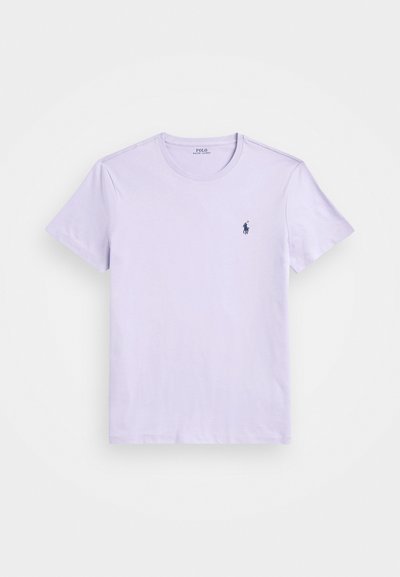 Polo Ralph Lauren CUSTOM SLIM FIT JERSEY CREWNECK T-SHIRT - Basic póló - flower purple