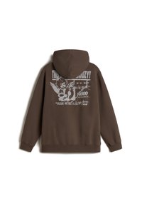 Vans EARTHBOUND LOOSE FIT FULL - Sudadera con cremallera - dark brown