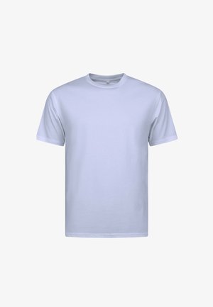 Local Fanatic, T SHIRT OVERSIZED - EFFEN T-SHIRT - NW - GROEN - MD-6530 - T-shirt basic - wit