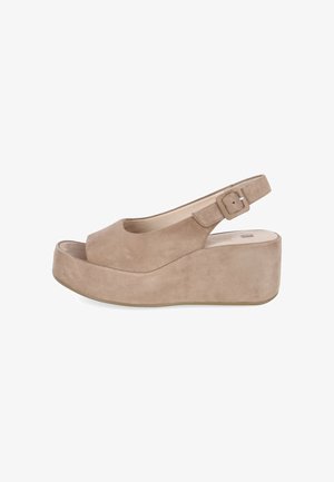 Högl, Sandalias con plataforma - braun