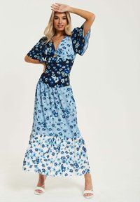 Liquorish FLORAL PRINT MIDI IN - Maxi dress - multi coloured