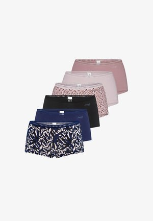 Sloggi, SLOGGI 6PACK - Boyshorts - rosa blau schwarz