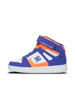 REBOUND HI EV - Sneakers hoog - navy/white/orange
