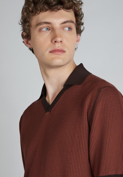 Slowear CREPE ZANONE brązowy