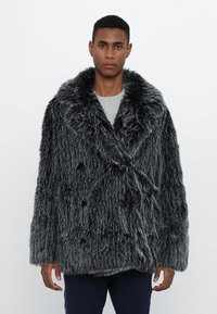 Michael Kors PEACOAT UNISEX  - Jachetă de iarnă - black/white