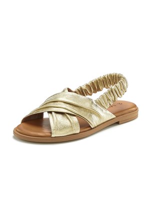 LASCANA, Sandals - goldfarben