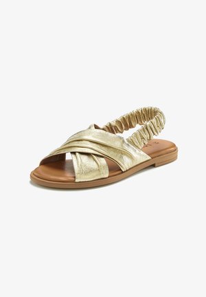 LASCANA, Sandals - goldfarben