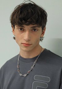 Fila CASTELLAR OVERSIZED TEE - T-shirt imprimé - iron gate