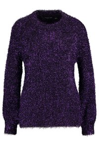 Dorothy Perkins Stickad tröja - purple