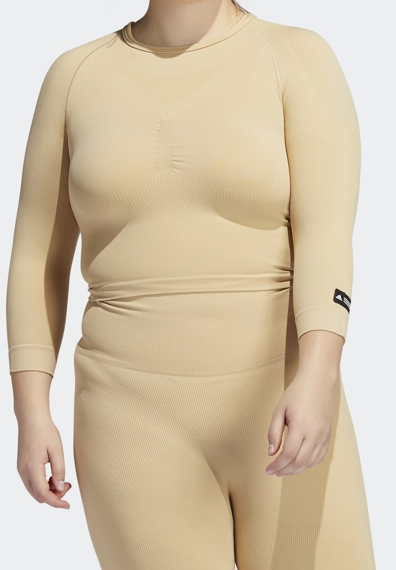 adidas Performance Sport T-Shirt - beige