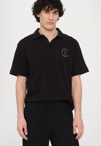 Just Cavalli EMBROIDERY - Polo krekls - black