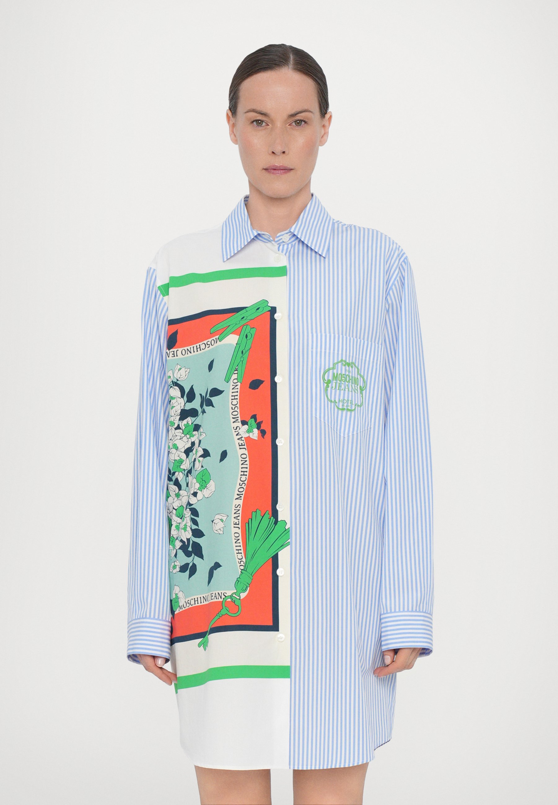 MOSCHINO JEANS SEASON SPECIALS - Shirt dress - multi coloured 
