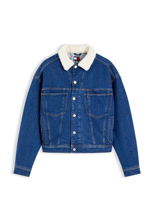 Tommy Jeans, ARCHIVE TEDDY TRUCKER - Veste en jean - denim blue