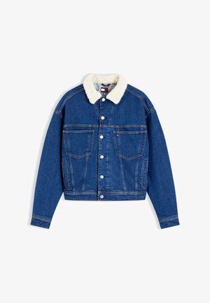 Tommy Jeans, ARCHIVE TEDDY TRUCKER - Veste en jean - denim blue