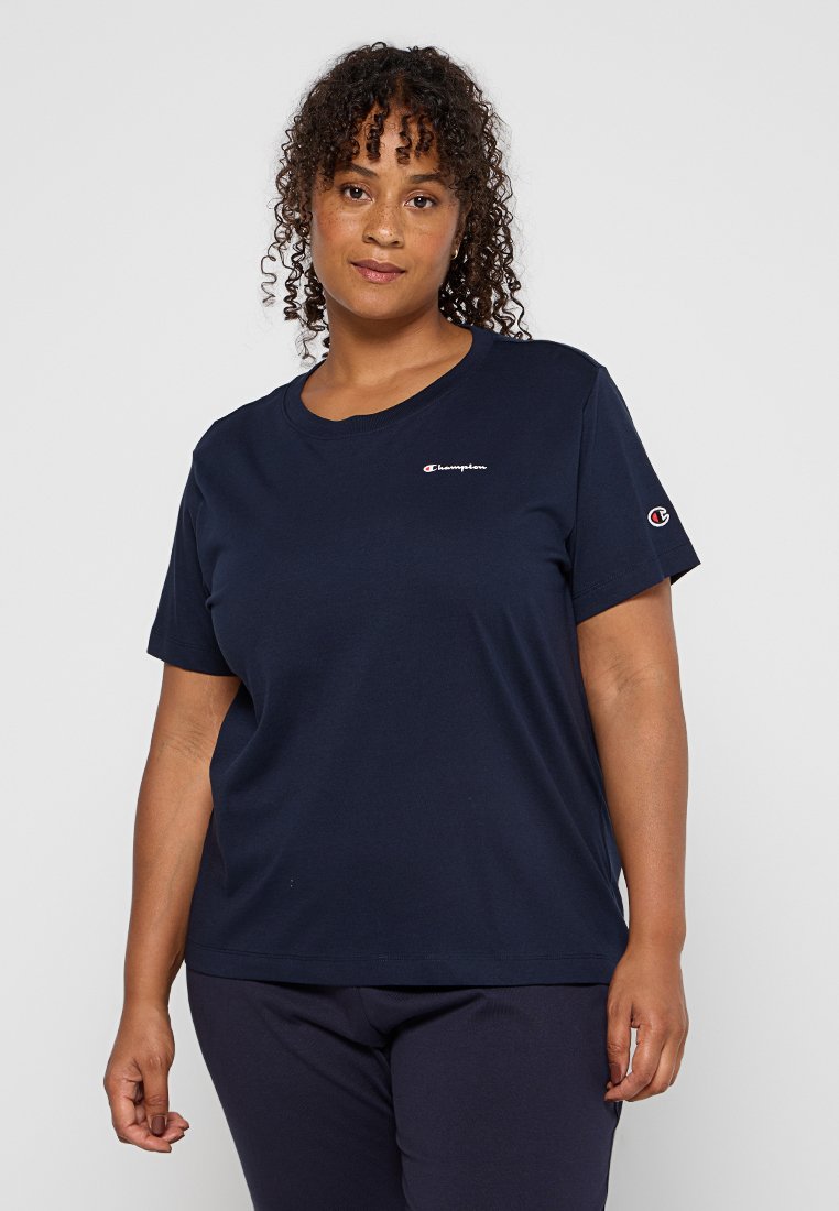 Champion T-shirt basic donkerblauw