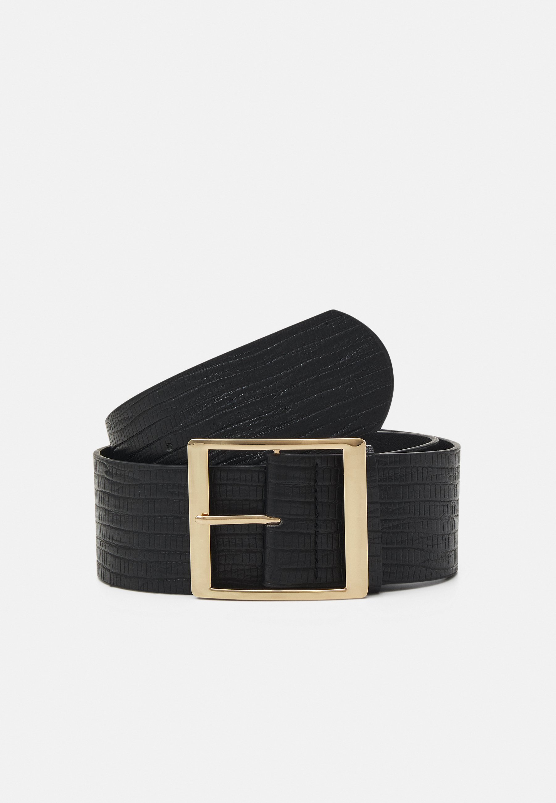 Gina Tricot SUS BELT - Taillengürtel - black/gold-coloured/schwarz Gina Tricot SUS BELT - Taillengürtel - black/gold-coloured/schwarz