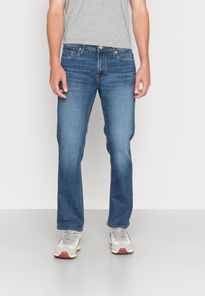 Jeans straight leg - dark-blue denim