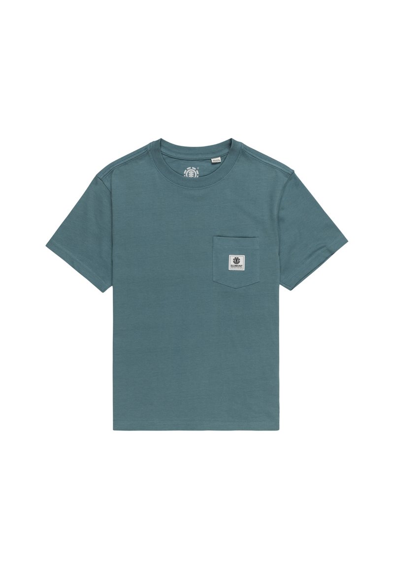 Element T-shirt basic blauw