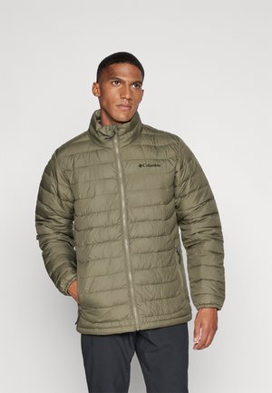 POWDER LITE™ II JACKET - Outdoorová bunda - stone green
