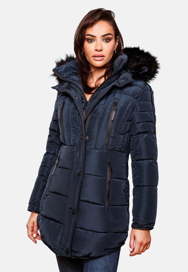 Marikoo - MOONSHINE - Winter coat - blue, Enlarge