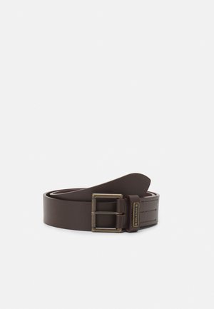 LEDGER BELT UNISEX - Belt - dark brown