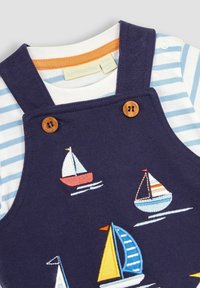 JoJo Maman Bébé 2-PIECE BOAT APPLIQUE SET  - REGULAR FIT - Montérky - navy blue boat