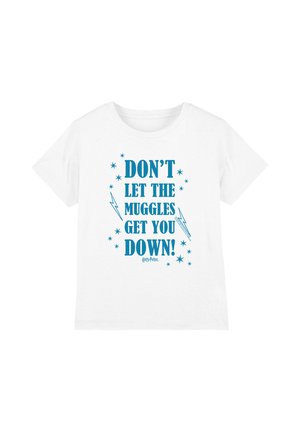 Cotton Soul, HARRY POTTER MUGGLES 2 UNISEX - T-Shirt print - white
